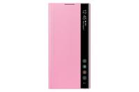 Clear View Cover EF-ZN970 - Flip cover voor mobiele telefoon - roze - voor Galaxy Note 10 (Unlocked), Note10