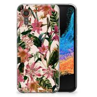 Samsung Galaxy Xcover 7 TPU Case Flowers - thumbnail