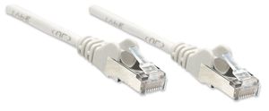 Intellinet 330527 RJ45 Netwerkkabel, patchkabel CAT 5e SF/UTP 2.00 m Grijs 1 stuk(s)