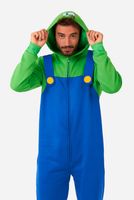 Luigi Onesie Volwassen - thumbnail