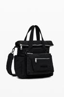 Multivak handtas van nylon - BLACK - U