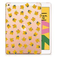 Hippe Hoes voor Apple iPad 10.2 | iPad 10.2 (2020) | 10.2 (2021) Katten Emojis