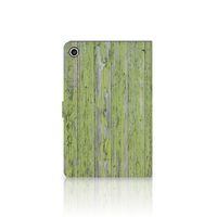 Lenovo Tab M10 Plus 3rd Gen 10.6 inch Tablet Book Cover Green Wood - thumbnail