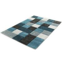 Vloerkleed Brilliance 656-930 Turquoise-160 x 230 cm