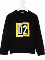 DSQUARED2 KIDS sweat à logo imprimé - Noir - thumbnail