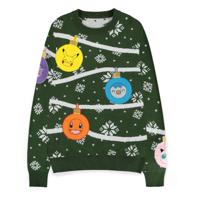 Pokémon Sweatshirt Christmas Jumper Xmas Balls Size XL