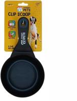 Holland Animal Care Excellent Pets Voedselschep met vergrendelingsclip, 2 kopjes, 3-in-1, vaatwasmachinebestendig, BPA-vrij