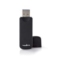 Nedis CRDRU3100BK Kaartlezer Multicard Usb 3.0 5 Gbps