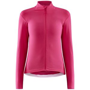 Fietsshirt - Craft Adv Essence Jersey lange mouw - L - Dames - Roze