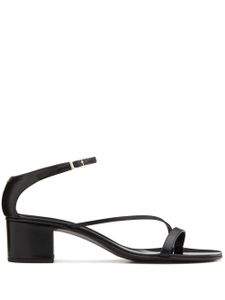 Giuseppe Zanotti sandales Rochelle 40 mm en cuir - Noir