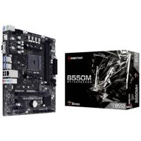 BioStar B550MT Moederbord Socket AMD AM4 Vormfactor Micro-ATX Moederbord chipset AMD® B550 - thumbnail