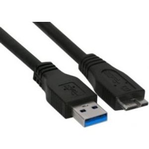 InLine 4043718153800 USB-kabel 2 m USB 3.2 Gen 1 (3.1 Gen 1) USB A Micro-USB B Zwart