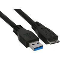 InLine 4043718153800 USB-kabel 2 m USB 3.2 Gen 1 (3.1 Gen 1) USB A Micro-USB B Zwart - thumbnail