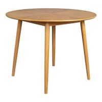 by fonQ basic Finn Eettafel - Ø 120 cm - Bruin - thumbnail