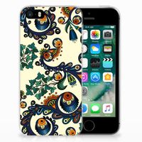 Siliconen Hoesje Apple iPhone SE | 5S Barok Flower - thumbnail