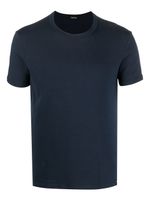 TOM FORD t-shirt en coton stretch à col rond - Bleu