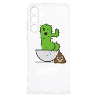 Samsung Galaxy A25 Stevig Bumper Hoesje Cactus Poo