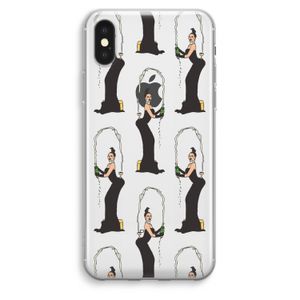 Pop Some Kim: iPhone XS Max Transparant Hoesje