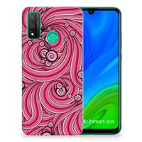 Huawei P Smart 2020 Hoesje maken Swirl Pink - thumbnail