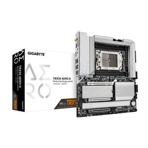 GIGABYTE TRX50 AERO D moederbord RAID, 10 GB-LAN, 2,5 GB-LAN, WLAN, BT, Sound, E-ATX