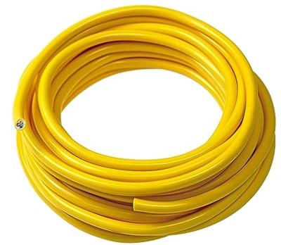 as - Schwabe Gepantserde bouwplaats, 50 m extreem robuuste kabel K35 AT-N07 V3V3-F 5G6, 400 V/32 A verlengkabel, beide zijden glad afgesneden, IP44, geel I 59311