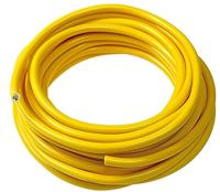 as - Schwabe Gepantserde bouwplaats, 50 m extreem robuuste kabel K35 AT-N07 V3V3-F 5G6, 400 V/32 A verlengkabel, beide zijden glad afgesneden, IP44, geel I 59311