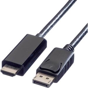 VALUE DisplayPort Kabel DP - UHDTV, M/M, zwart, 3 m