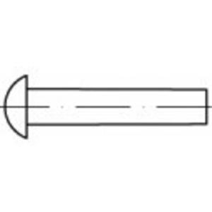 TOOLCRAFT TO-5448579 Halfronde klinknagel 6 mm 250 stuk(s)