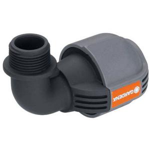 Gardena L-stuk 25mm x 3/4" Buitendraad - Waterdicht & Snel Monteerbaar, Ideaal voor Tuinberegening