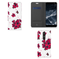 Nokia 5.1 (2018) Smart Cover Blossom Red