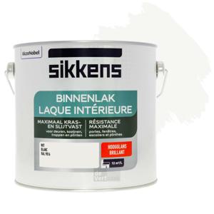 Sikkens Binnenlak Hoogglans 2,5 L - RAL9016