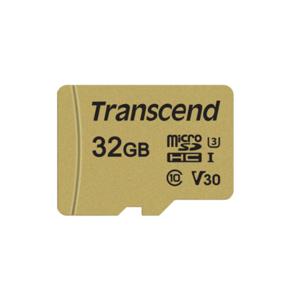 Transcend Premium 500S microSDHC-kaart 32 GB Class 10, UHS-I, UHS-Class 3, v30 Video Speed Class Incl. SD-adapter