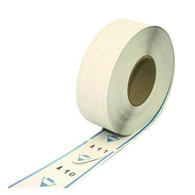 Volgnummerrol Blauw 2.000 stuks/rol