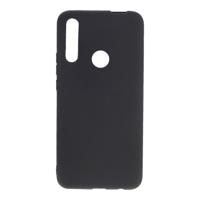 Shop4 - Huawei P Smart Z Hoesje - Zachte Back Case Mat Zwart