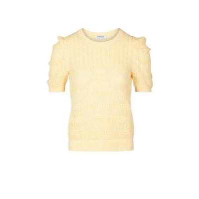 Morgan trui lichtgeel Morgan trui lichtgeel