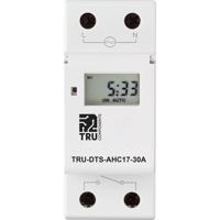 TRU COMPONENTS TRU-DTS-AHC17-30A Schakelklok voor DIN-rails Voedingsspanning (num): 230 V/AC 1x wisselcontact 30 A 250 V/AC Weekprogramma - thumbnail