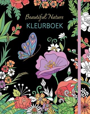 Deltas kleurboek Beautiful Nature junior A4 karton wit Deltas kleurboek Beautiful Nature junior A4 karton wit