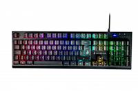 Surefire Gaming KingPin X2 Gaming-toetsenbord Kabelgebonden, USB QWERTY, Italiaans Zwart Verlicht, Multimediatoetsen - thumbnail