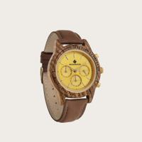 Houten Horloge Tuscany Rise Pecan