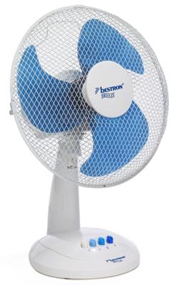 Bestron DFT35W ventilator Blauw, Wit