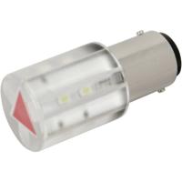 CML 18561230 LED-signaallamp Rood BA15d 230 V/AC 320 mcd - thumbnail