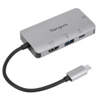 Targus DOCK418EUZ laptop dock & poortreplicator Bedraad USB 3.2 Gen 1 (3.1 Gen 1) Type-C Grijs - thumbnail