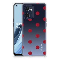 OPPO Reno 7 5G | Find X5 Lite Siliconen Case Cherries - thumbnail