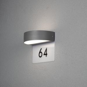 Konstsmide Monza 7855-370 LED-buitenlamp (wand) Energielabel: G (A - G) LED 9 W Antraciet