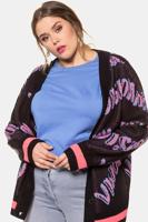 Ulla Popken Vest, oversized, lage V-hals - Grote Maten