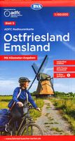 Fietskaart 05 ADFC Radtourenkarte Ostfriesland Emsland | BVA BikeMedia - thumbnail