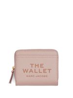 Marc Jacobs portefeuille The Mini Compact en cuir - Rose