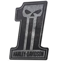 Harley-Davidson #1 Skull Bar Bord - thumbnail