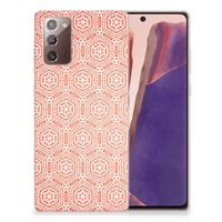 Samsung Note 20 TPU bumper Pattern Orange - thumbnail