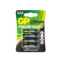 GP Batteries GP24LF359C4 AAA batterij (potlood) Lithium 1.5 V 4 stuk(s)